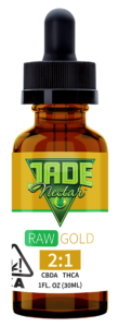 Jade Nectar RAW Gold THC:CBD Drops
